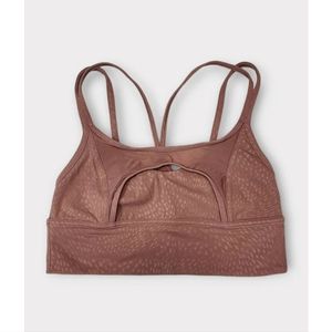 Size 6 - Lululemon Nulu™ and Mesh Yoga Bra *Light Support, A/B Cups